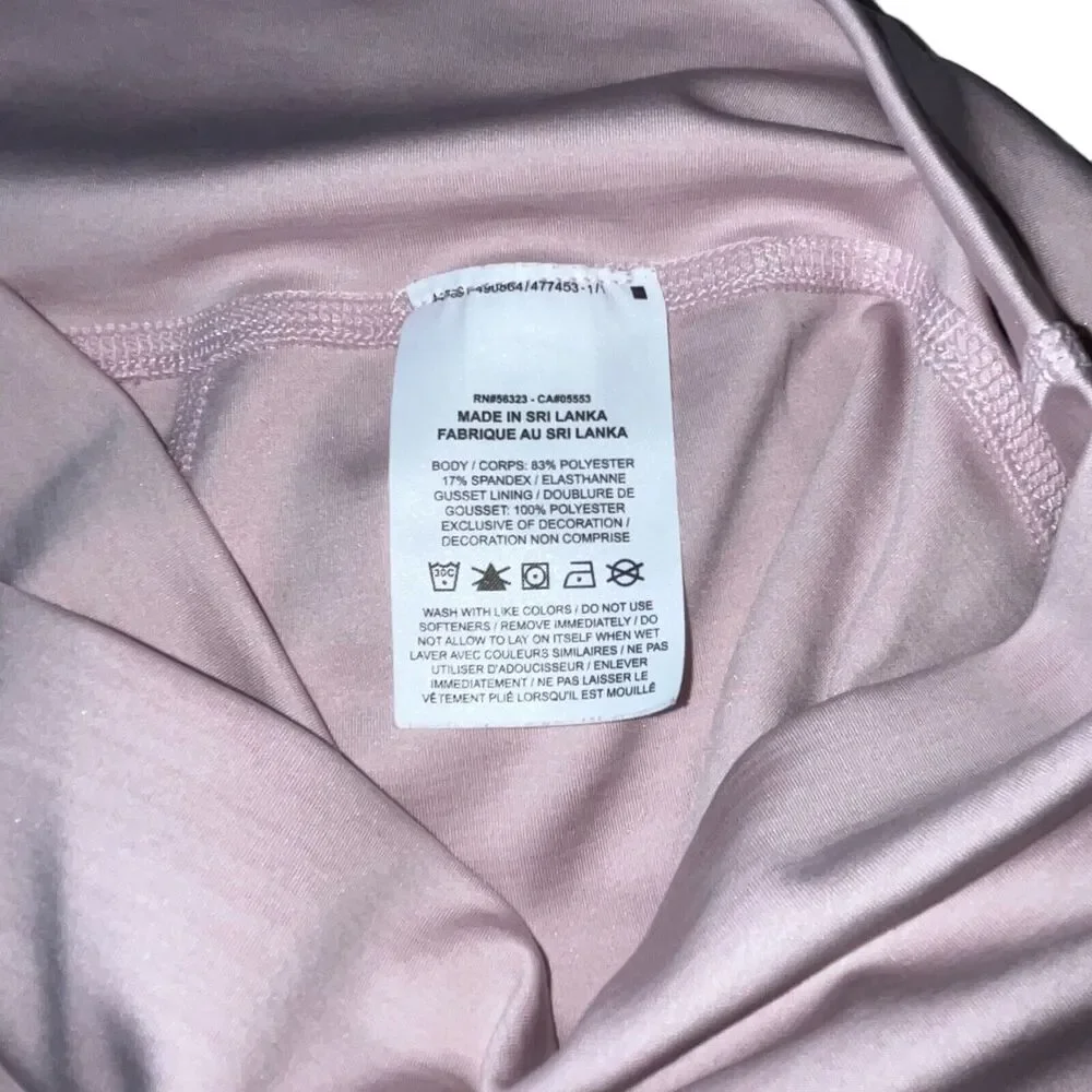 Nike Womens Yoga Wrap High Waist Leggings cj4215-516 Plum Chalk Barely Rose L - Picture 16 of 16